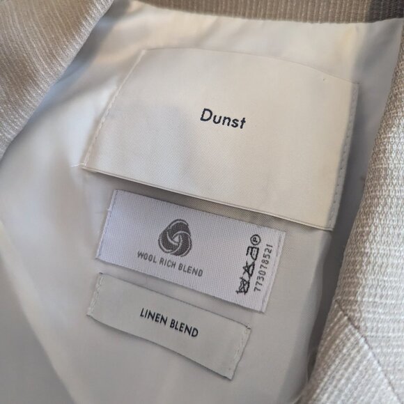 DUNST - Short sleeve summer wool blazer - Sz S - Picture 6 of 8